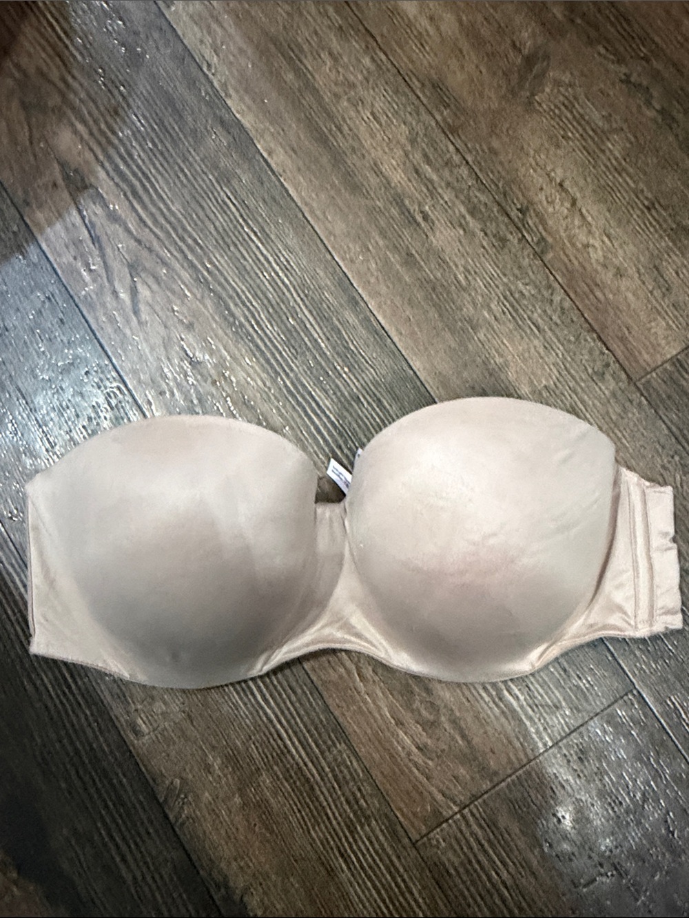 Victoria's Secret Strapless Push-Up Bandeau Bra - Nude Blush